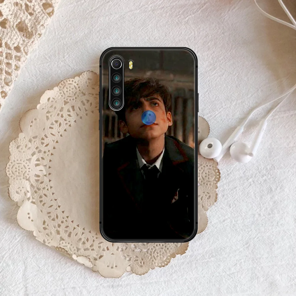 

Aidan Gallagher Phone Case For XIAOMI Redmi Note 5 7 8 T 9 6A 7A 8A 9S K 20 30 Pro black Etui Soft Coque Painting Shell Trend