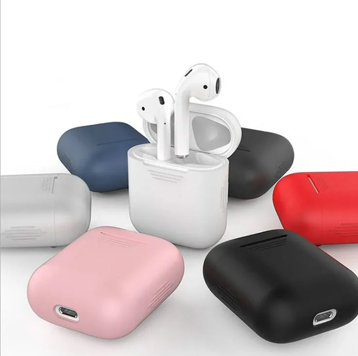 

Чехлы для наушников Airpods Apple, защитные силиконовые кейсы для наушников