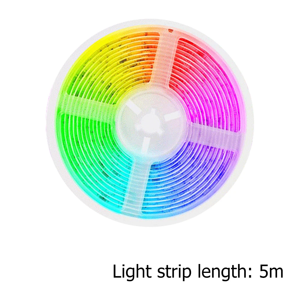 

2pcs Smart LED Strip Light RGB IP65 Waterproof Ribbon Decoration Fita Kits DIY Multi-color 10M Backlight Ribbon Diode Tape Set