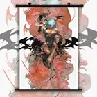 Темные Сталкеры Morrigan Aensland Lilith холст печать настенный постер свиток декор комнаты