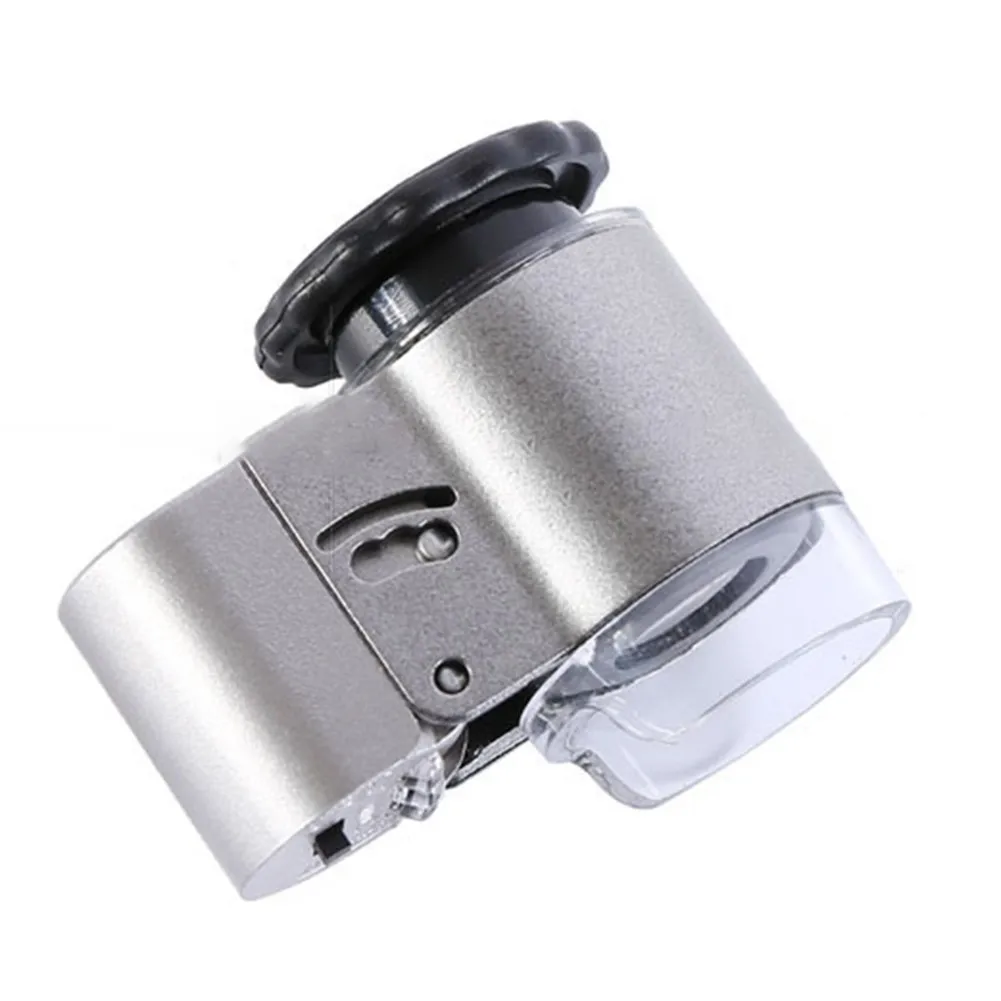

50 Times Magnifying Glass Mini Microscope Currency Detector Optical Lens