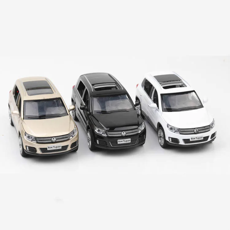 Высококлассная модель Volkswagen Tiguan L масштаб 1:32 автомобиля из сплава с