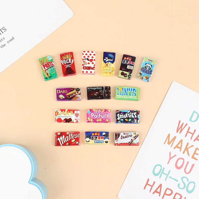 10 шт./лот миниатюрный кукольный домик супермаркет еда резиновые закуски декор