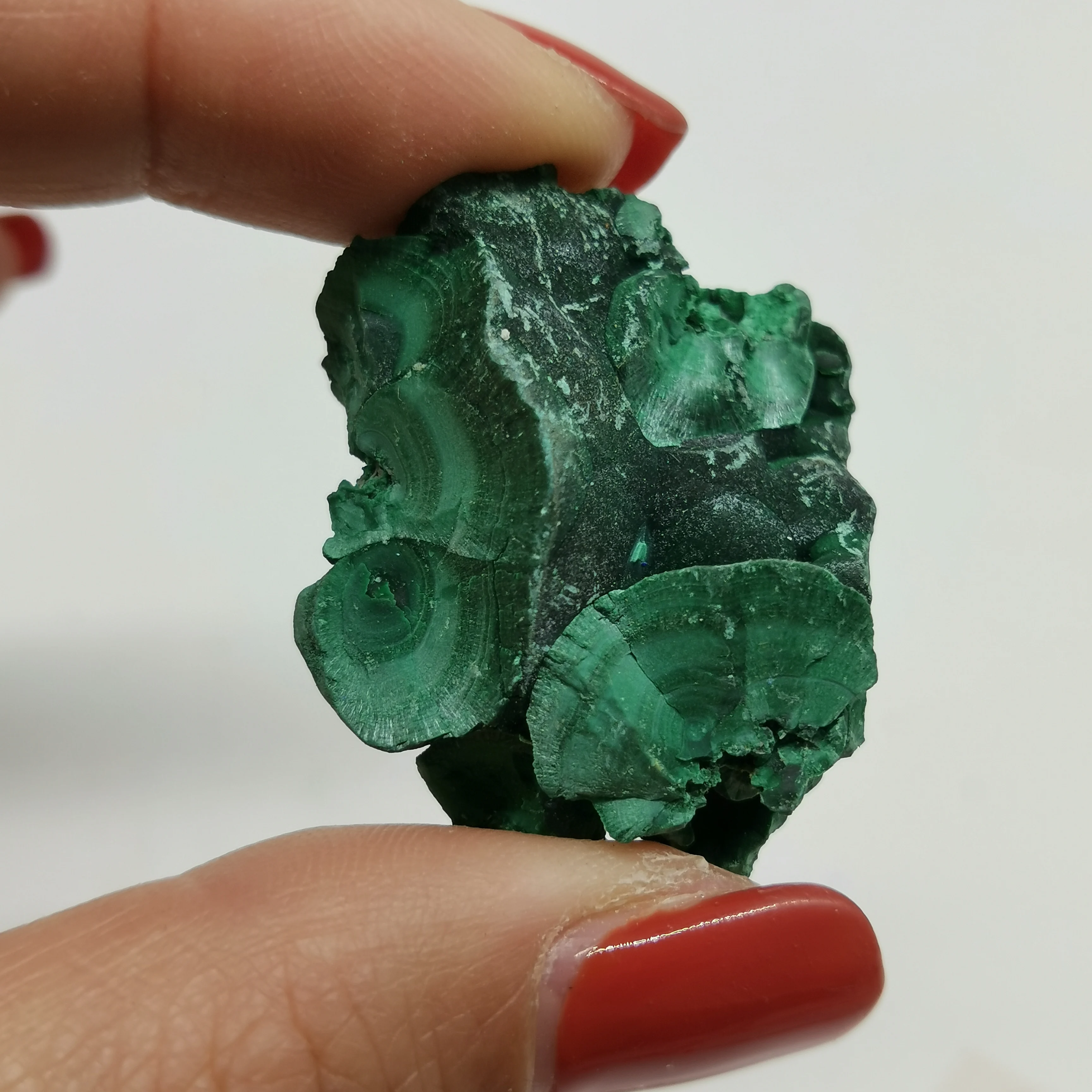 3 штуки в лоте натуральный зеленый малахитовый с лечебным действием образцы