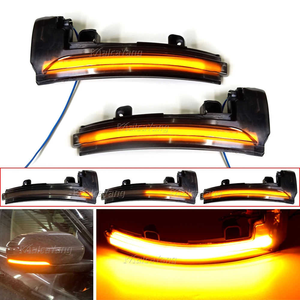 

Dynamic Flowing Water Blinker LED Rearview Mirror Turn Signal Light For Land Rover LR4 Discovery Range Rover Sport Evoque MK IV