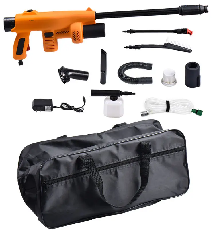 

5 IN 1 Battery Electric Powered High Pressure Pump Car Washer Price,Automatic Cordless Washing Water Spray Gun,Auto Wash Machine
