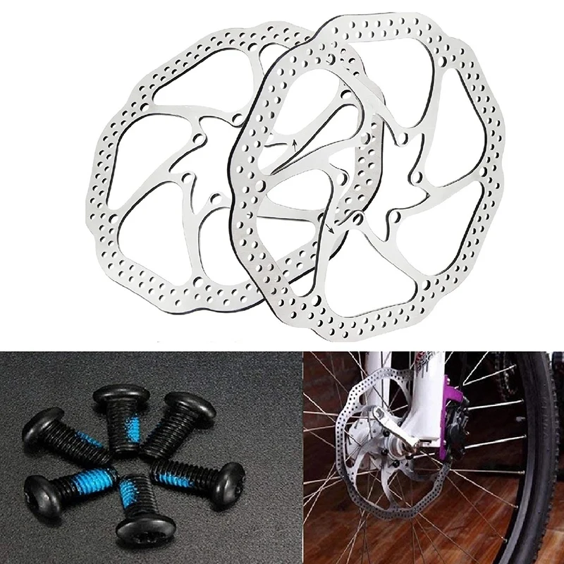 

2 Pcs Mountain Bicycle HS1 Brake Disc Road Bike Brake Rotor for Mountain Bike BMX MTB(160mm)