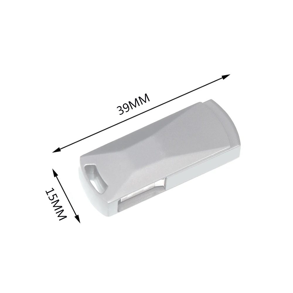 

50pcs/lot new usb flash drive Personalize logo 64GB 32GB 16GB 8GB pen drive waterproof silver u disk memoria cel usb stick gift