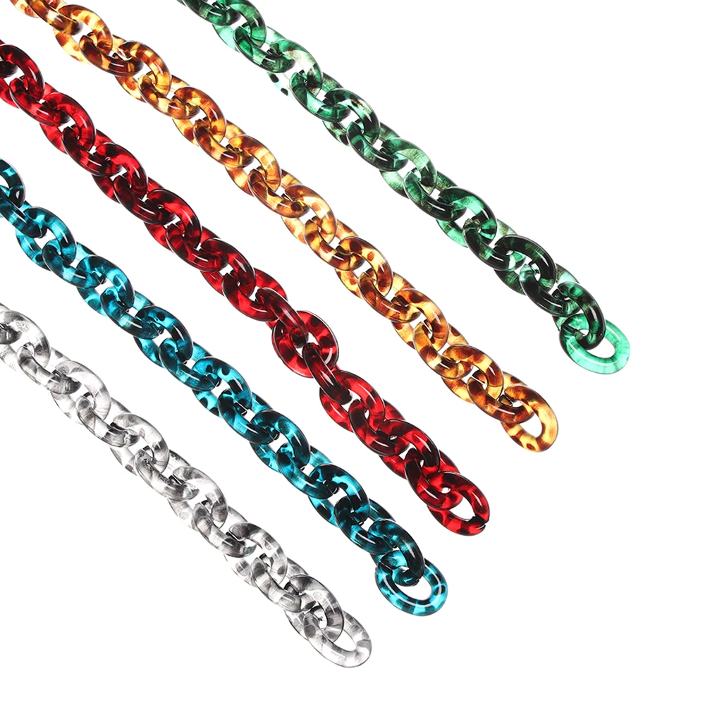 1 шт. Модные Цветные Наплечные сумки сделай сам отсоединяемые акриловые ремешки с