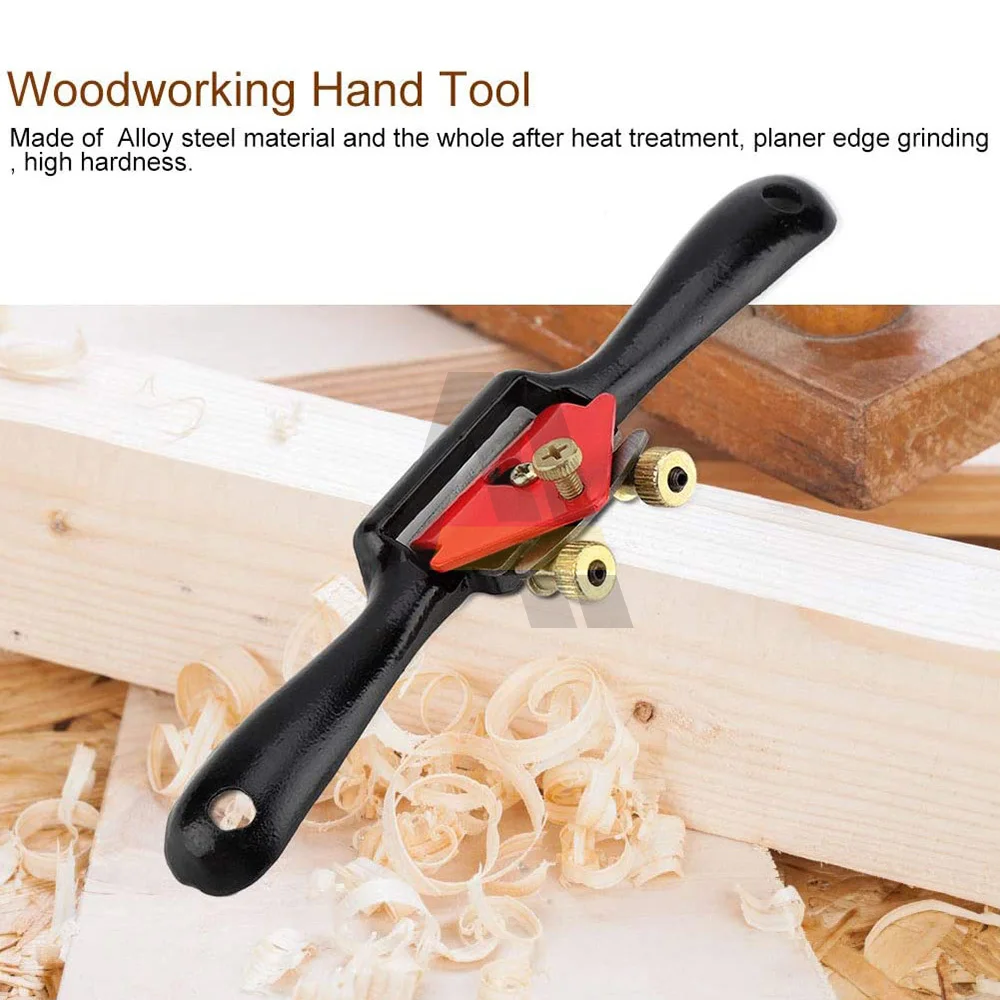 

Aideepen Adjustable Plane Spokeshave Woodworking Hand Planer Trimming Tools 9 Inch Wood Hand Cutting Edge Chisel Tool