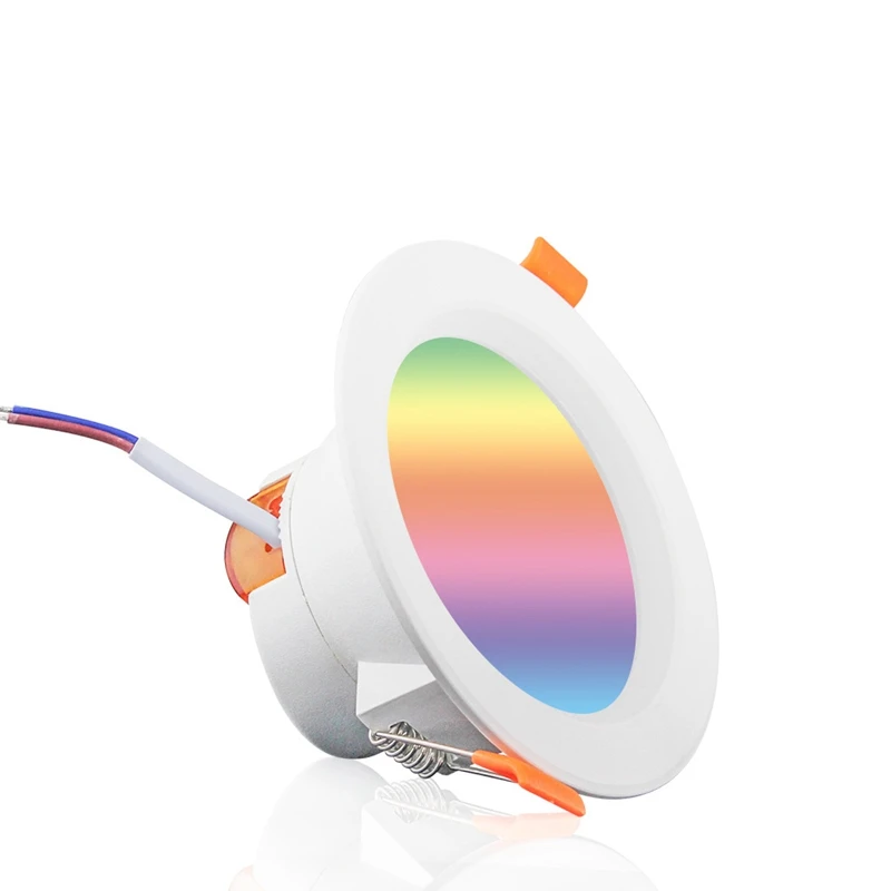 

MoesHouse RGB W+C Smart LED Downlight 7W Work for Hue SmartThings Alexa Google Home Hub Required