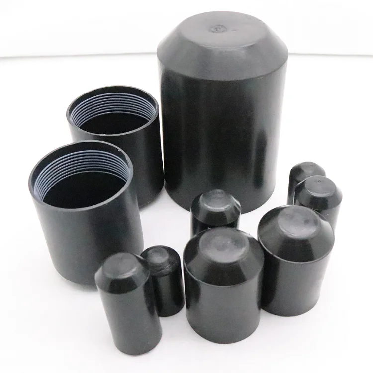

Heat Shrink End Seal Cap Dia 30mm x 40mm Length Cable Sleeve Adhesive Glue Lined Insulate Wrap Wire Protect Cover Bottom 35KV