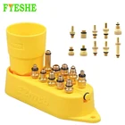 Универсальные велосипедные гидравлические дисковые тормозные масляные Адаптеры Набор медная металлическая масляная Воронка велосипедные тормозные Инструменты для ремонта Shimano Sram