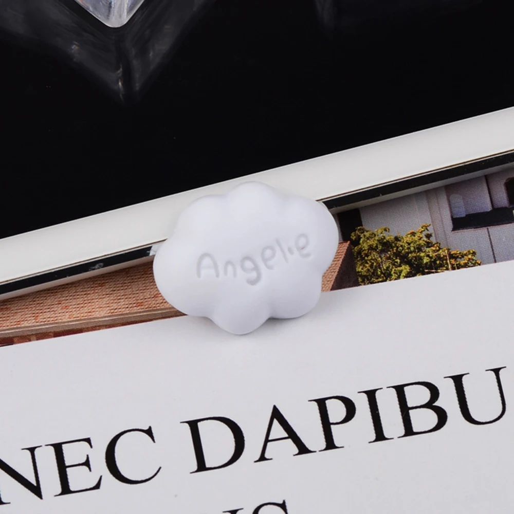 angle-white 10 шт. облако Ангел слизь талисманы игрушки из полимера Пластилин клейкие аксессуары бусины делая поставки для поделок, скрапбукинга - Цвет: angle-white