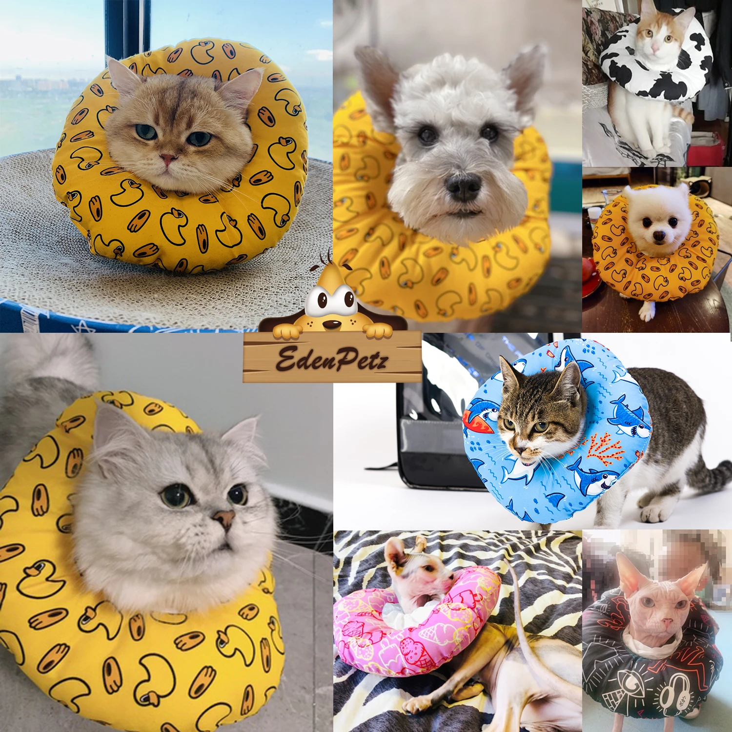 

Pet Cat Protective Collar Pet Protection Cover Dog Neck Cone Protection Collar Anti-Bite Pet Recovery Collar Supplie For Dog Cat