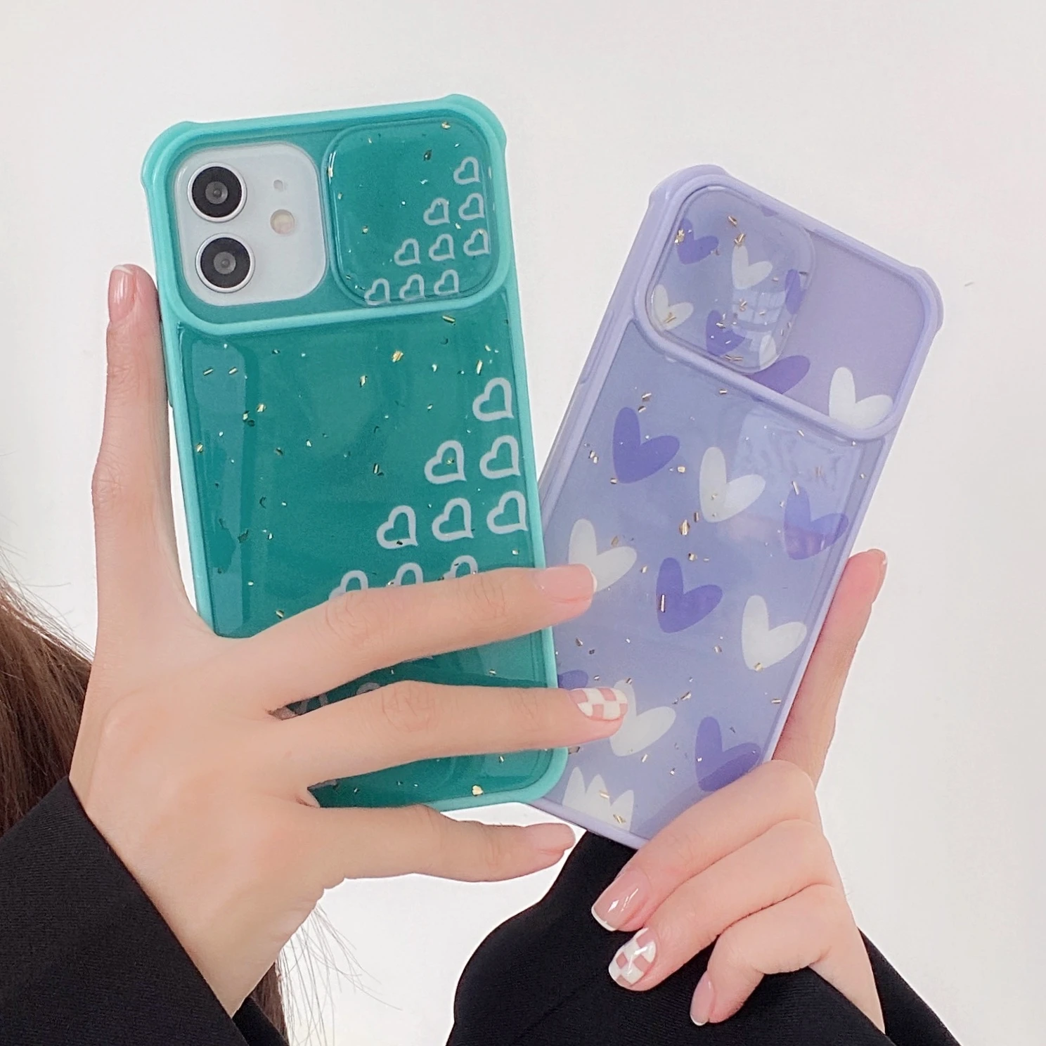 Чехол для телефона moskado из ТПУ и эпоксидной смолы раздвижной камеры iphone 11 Pro Max 13 12 X