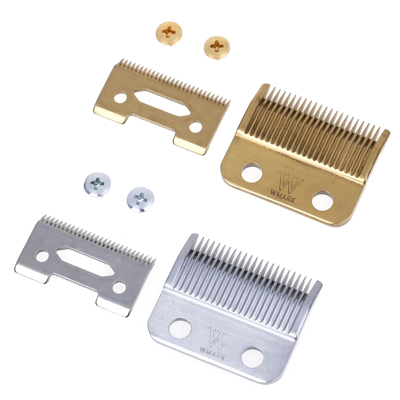 

Movable Blade Professional Hair Clipper Blade High Carton Steel Clipper Accessories Golden For Choice Golden Screws