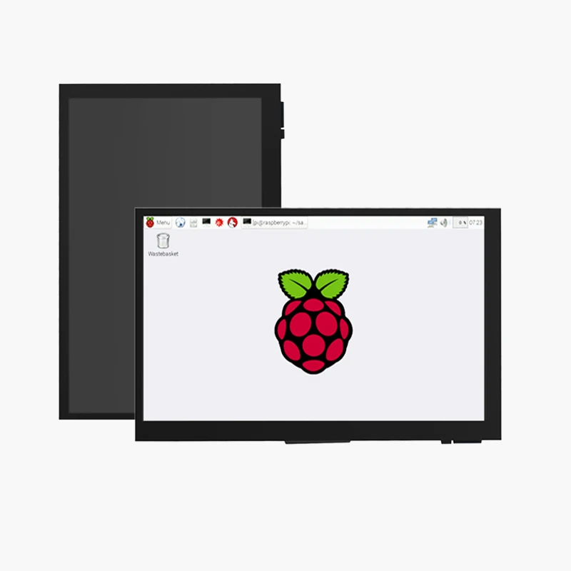 Емкостный сенсорный ЖК-экран 7 дюймов IPS 1024 × 600 совместим с Raspberry Pi 4B/3B +/3B/Zero Jetson NANO