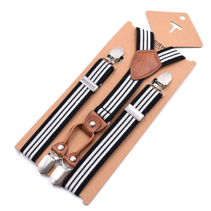 Регулируемые модные эластичные унисекс для мальчиков и девочек винтажные