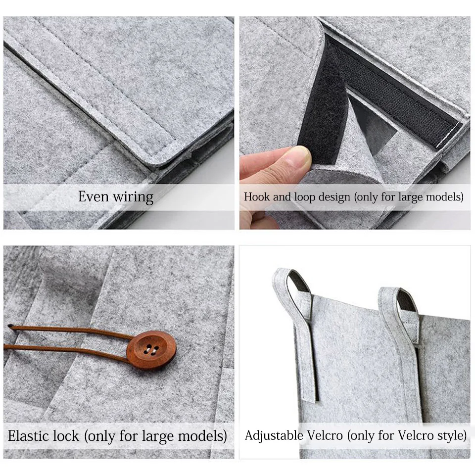 Новый войлочный прикроватный органайзер для хранения кровать стол сумка дивана