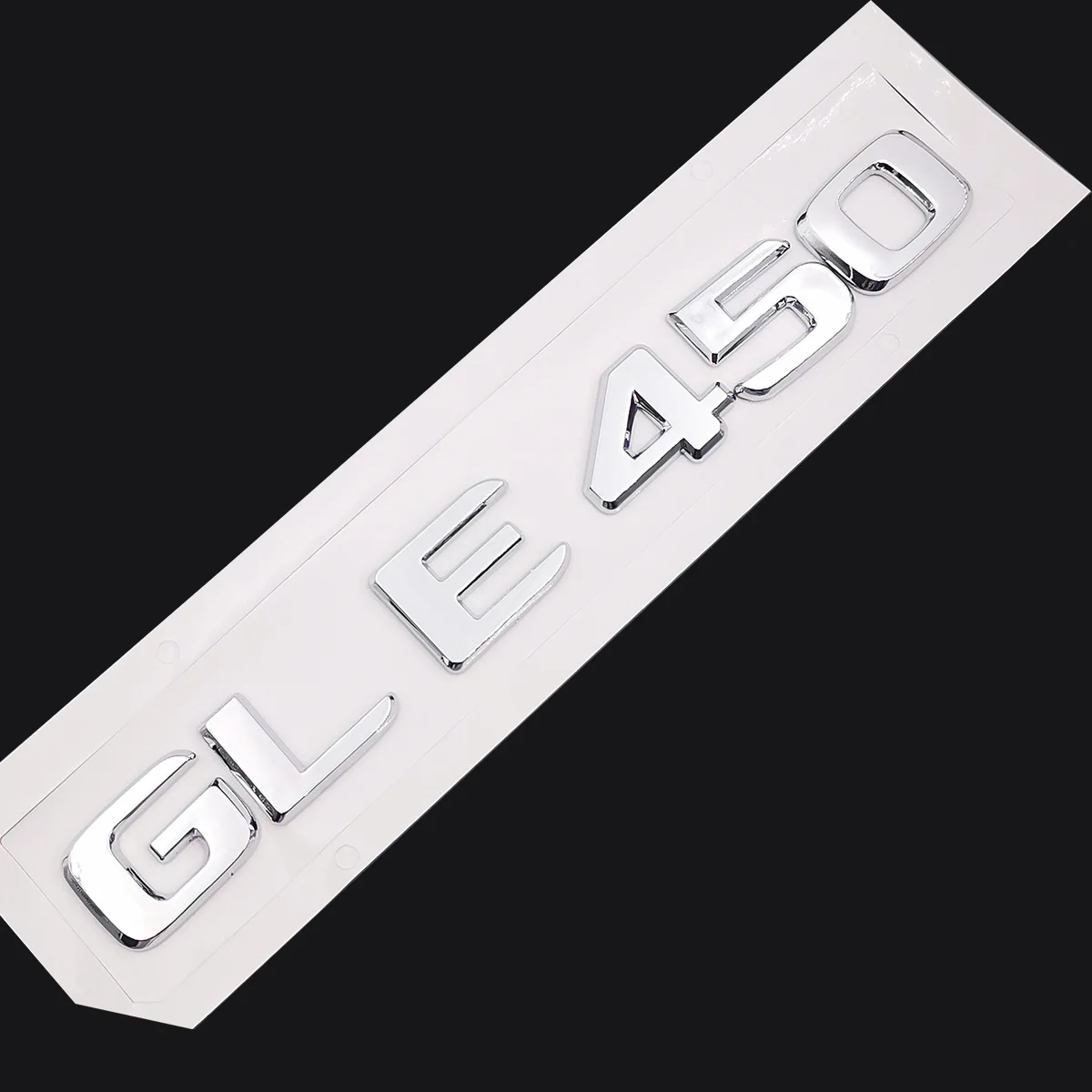 Оригинальный размер 1:1 Автомобильная эмблема заднего хвоста цифры-буквы