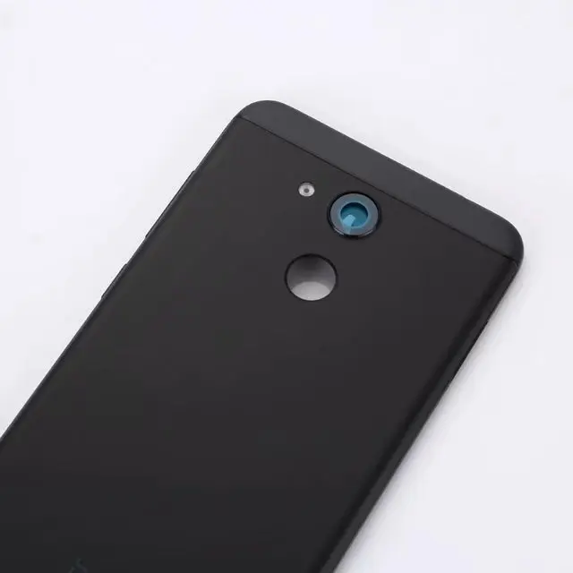 Чехол на заднюю крышку для Huawei Honor 6C Pro/Honor V9 Play металлическая задняя дверь ремонт батарея чехол+ кнопки камеры стекло