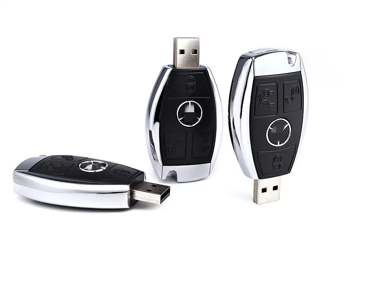 Лидер продаж 2021 модный креативный USB 3. 0 2 ГБ 256 64 32 M ercedes B enz Автомобильный ключ