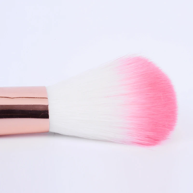 50 компл оптовая продажа розовое золото + прозрачный Единорог Портативный набор