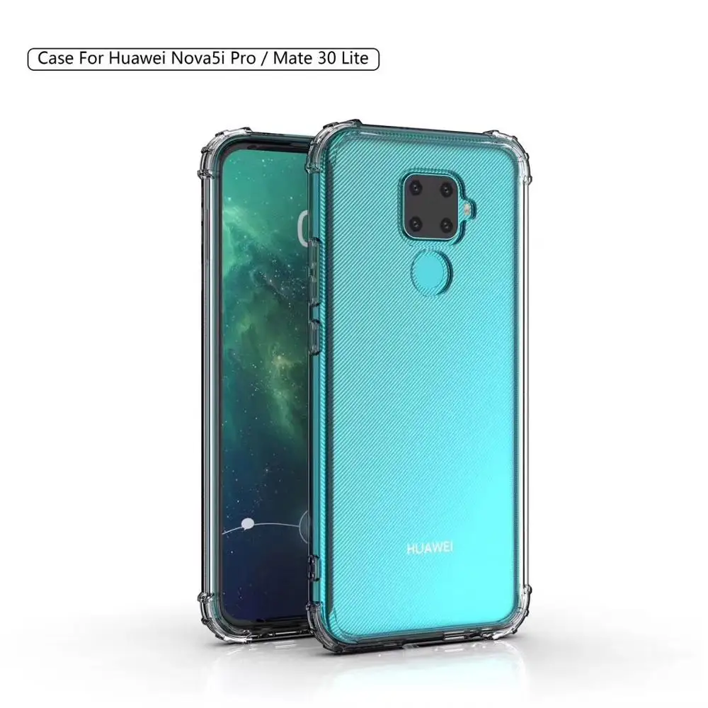Чехол для HUAWEI mate 30 Lite Nova 5i Pro мягкий чехол из ТПУ с защитой от падения воздуха