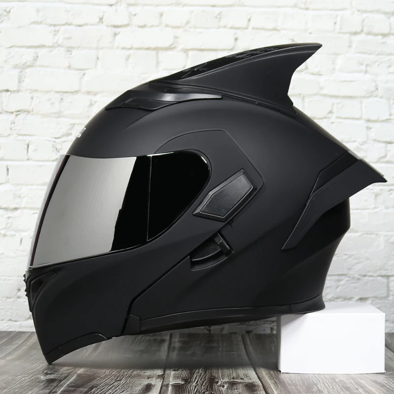 Модульный мото rcycle шлем флип анфас гоночный шлем cascos para мото двойной объектив может быть оснащен Bluetooth capacete DOT - Цвет: 23
