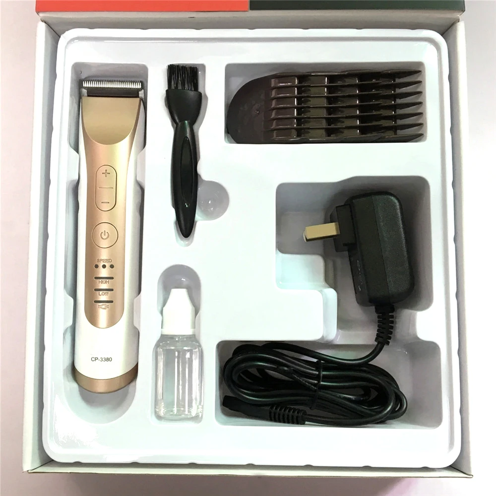CP3380 профессиональный триммер для собак перезаряжаемая машинка стрижки домашних