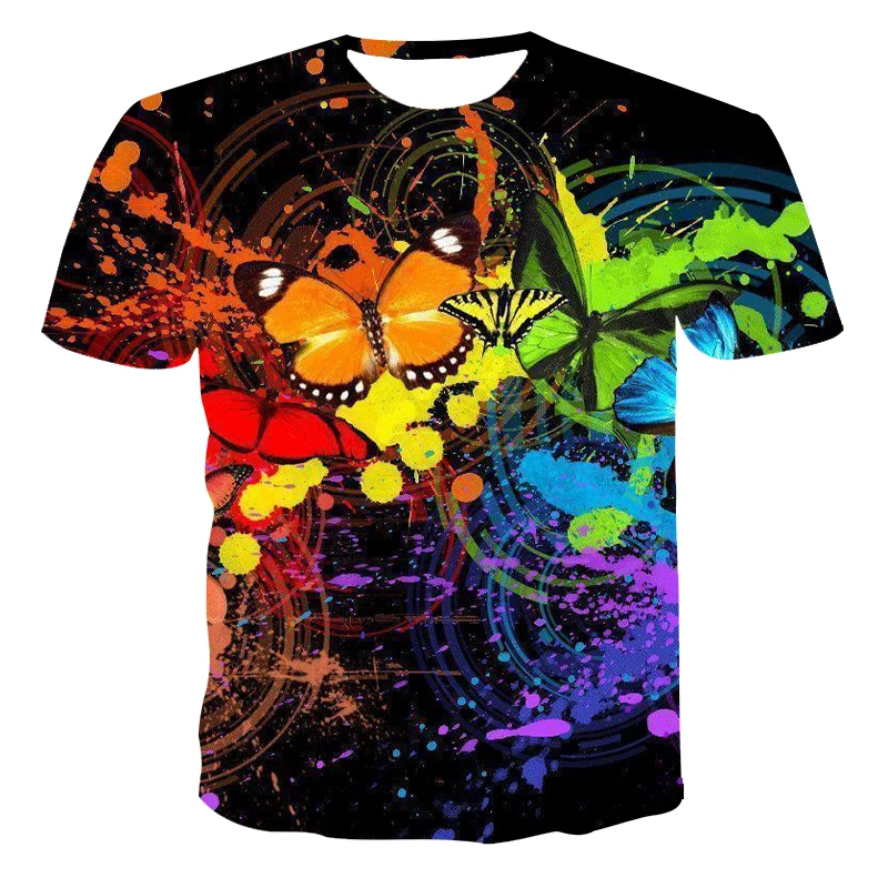 

2021 The frog design 3D T-shirt short sleeve men's summer fashion top animal print 3DT shirt men's clothing