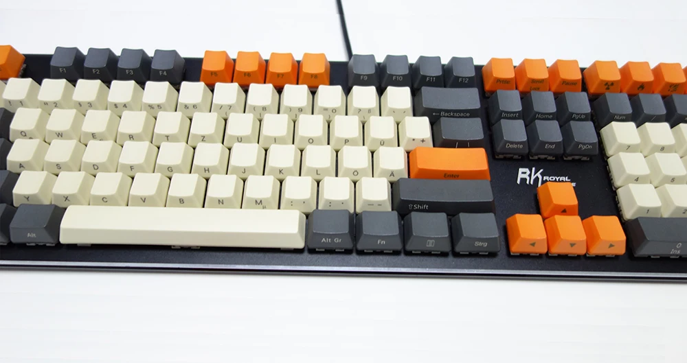 122 ключ Немецкая раскладка Европейская ANSI ISO-DE OEM PBT колпачки для Cherry MX переключатели механической клавиатуры