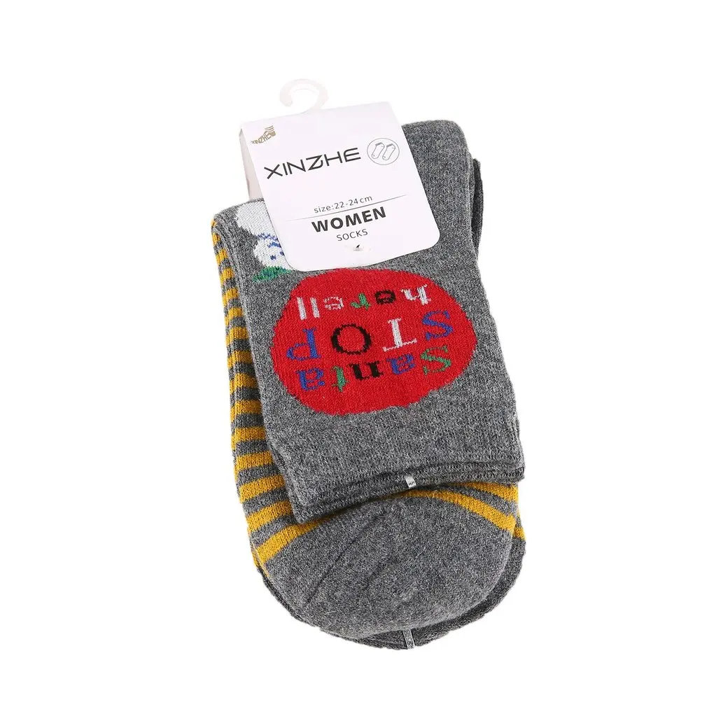 

T1024-10 Female Cashmere Socks Floor Socks Man Woman Socks