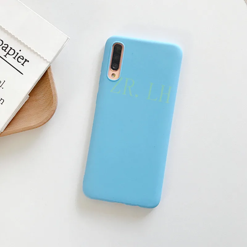 Конфеты Макаруны Цвет чехол для samsung GalaxyA5 A50 A70 J4 J6 плюс J8 A6 A7 A8 S8 S9 S10 плюс Note9 M20 Мягкая обложка