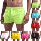 Мужские пляжные спортивные шорты Fasion, Летние плавки для серфинга, плавательные шорты для мужчин, одежда для плавания, боксеры, быстросохнущие короткие штаны, 2021