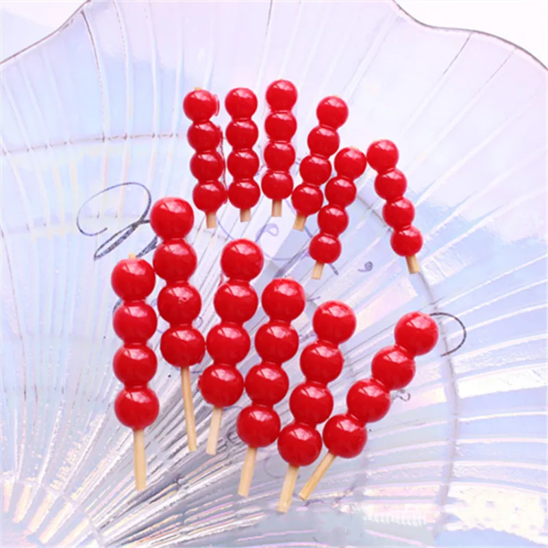 

30 шт., забавная Тыква из смолы с плоским основанием