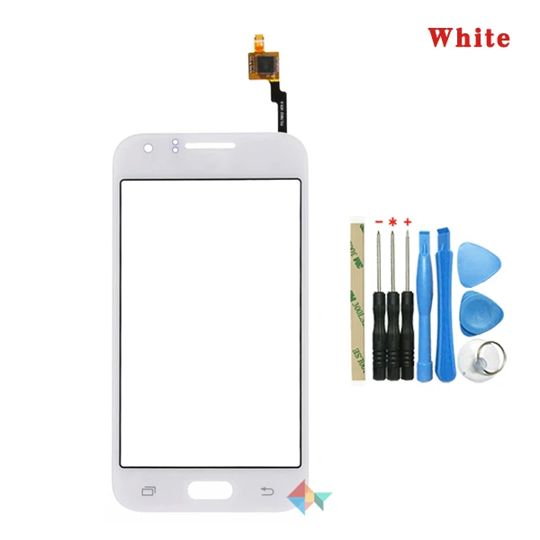 Высокое качество 4," для samsung Galaxy DUOS J1 J100 J100F J100H сенсорный экран дигитайзер передняя стеклянная линза сенсорная панель+ инструмент - Цвет: white With Tool