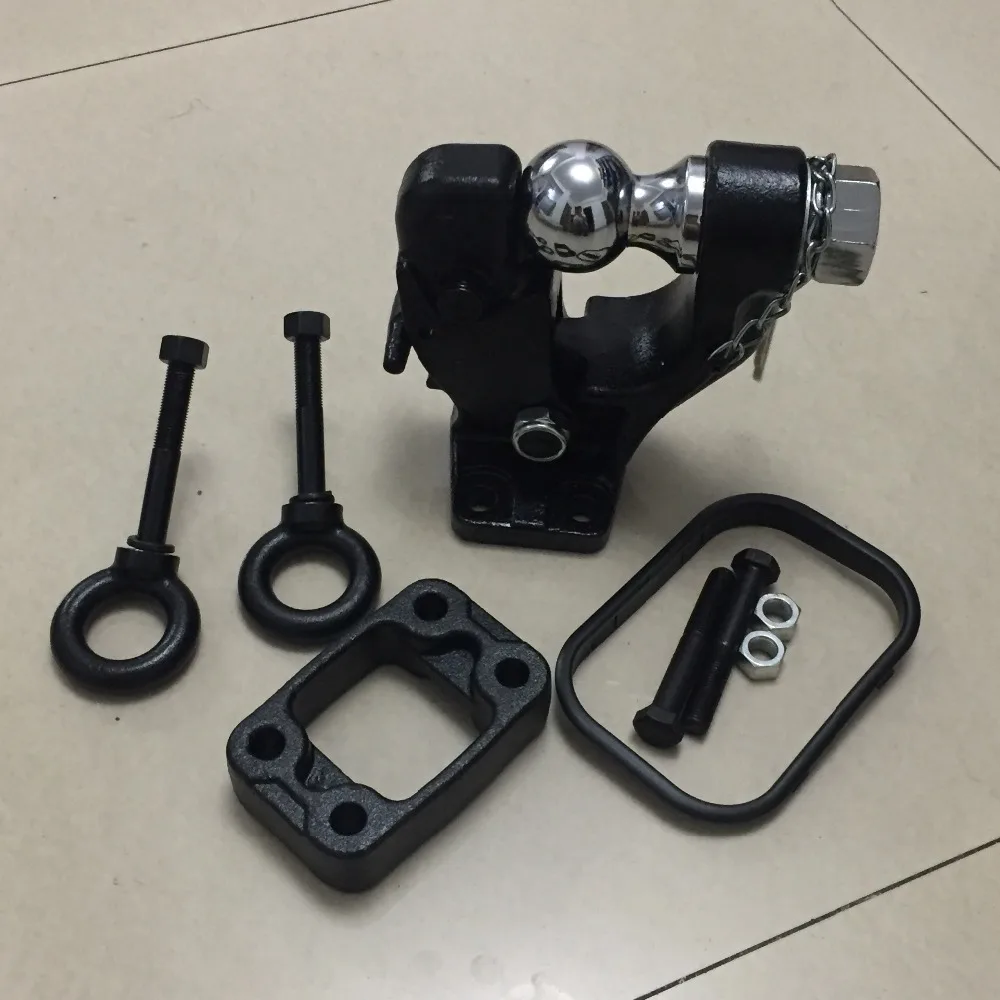 8 0 тонный Прицепной Сцепной механизм шаровой приемник комплект крепления для