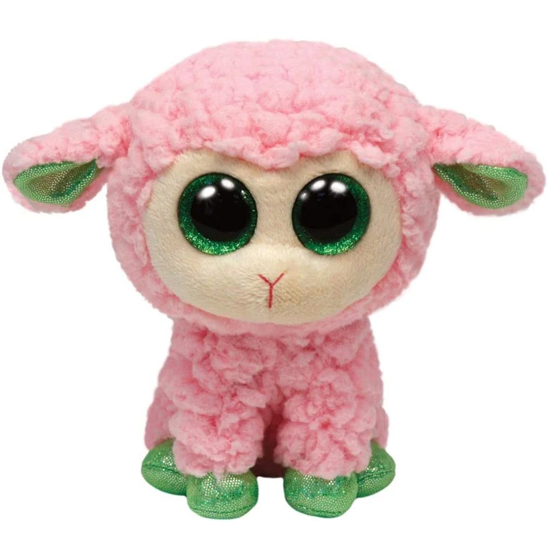 Ty Beanie плюшевая игрушка с изображением аниме ягненка Дария лаванда малыши