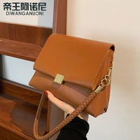 luxury brand shoulder bags for women soft fashion pu leather crossbody bags new brand designer underarm handbags female cheap