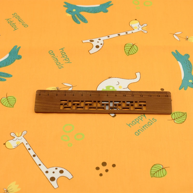 Booksew 100% хлопчатобумажная саржевая ткань для шитья домашний текстиль с рисунком