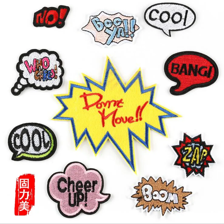 10 шт. №! Бум Банг! Прохладный пластырь ZAP с надписью на английском языке | Дом и сад