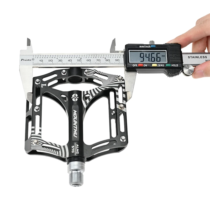 Подшипник MTB Педали CNC Maching 324g сверхлегкие педали 100X102X28mm Титан Синий Красный