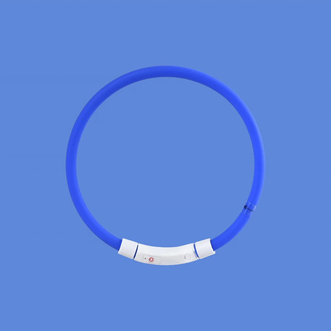 Xiaomi Youpin ошейник для домашних животных анти-потеря/Избегайте авария автомобиля ошейники для собак ошейники светодиодная USB зарядка товары для домашних животных