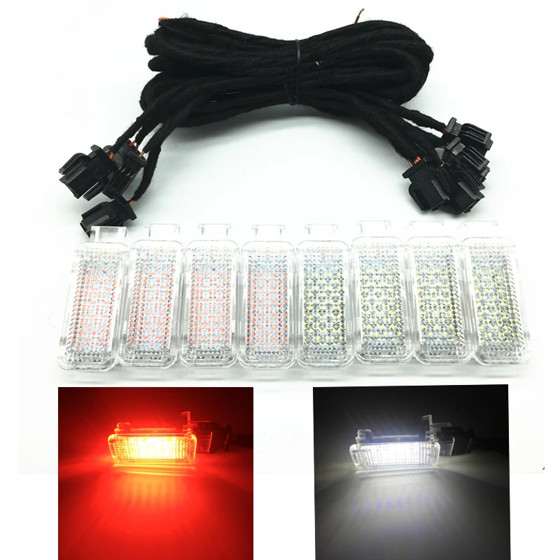 Интерьер автомобиля 18 SMD СВЕТОДИОДНЫЙ двери Панель Предупреждение светильник