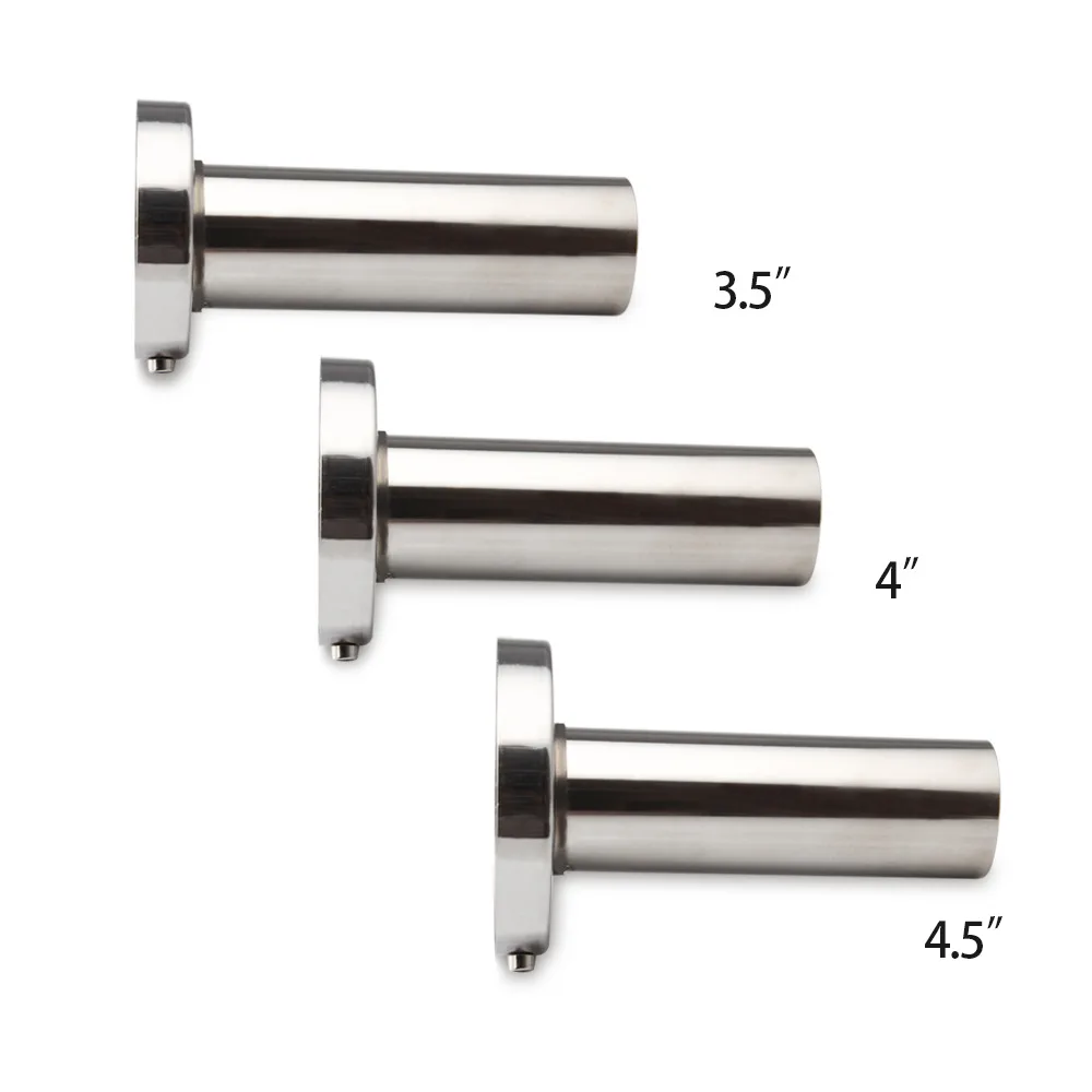 Универсальный Регулируемый автомобильный хромированный глушитель выхлопной