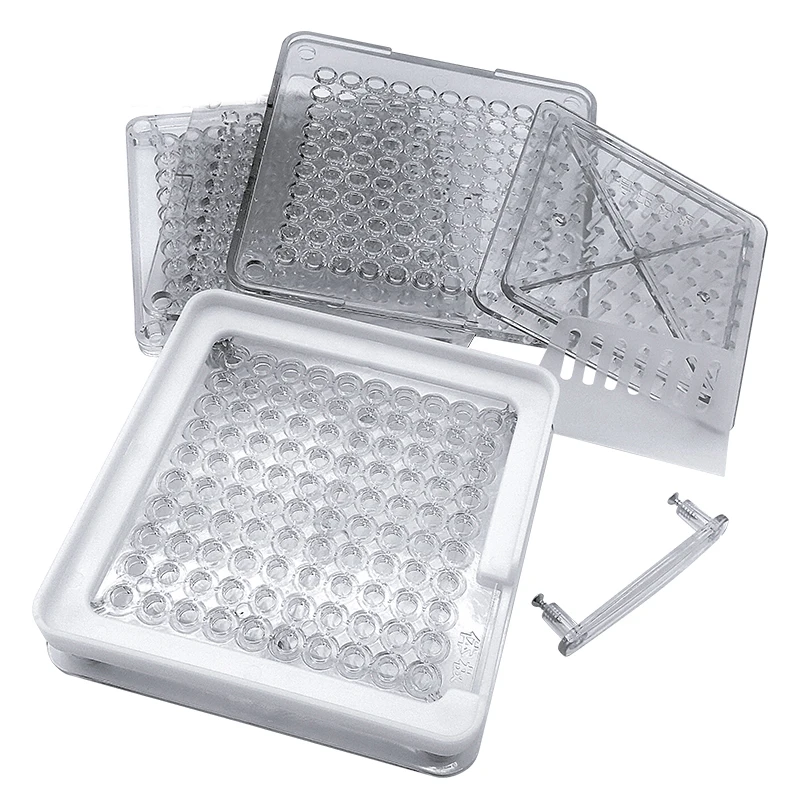 Профессиональная ручная машина для наполнения капсул с 100 отверстиями