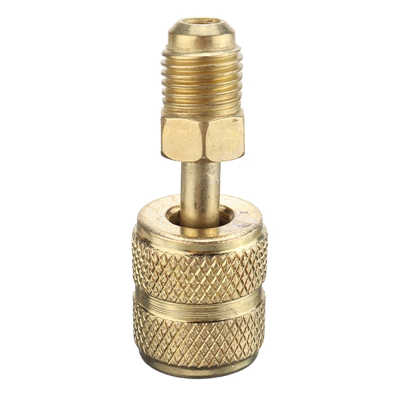 Новый латунный адаптер для кондиционера переходник с разделенным Сервисным