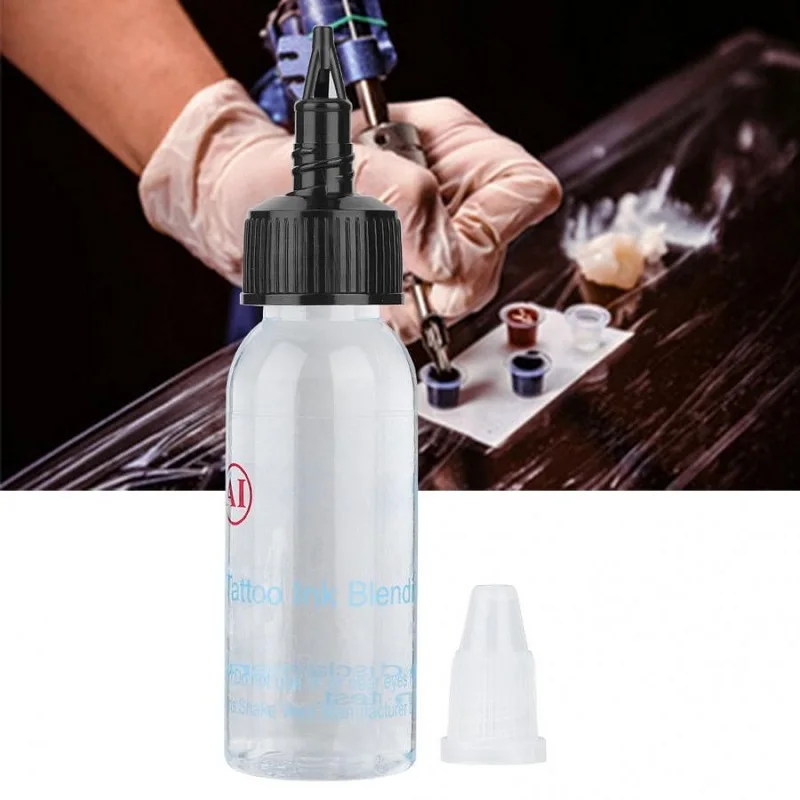 

5Pcs/set 30ml Tattoo Pigment Blender Tools Tattoo Ink Diluent Color Dilution Permanent Tattoo Supplies